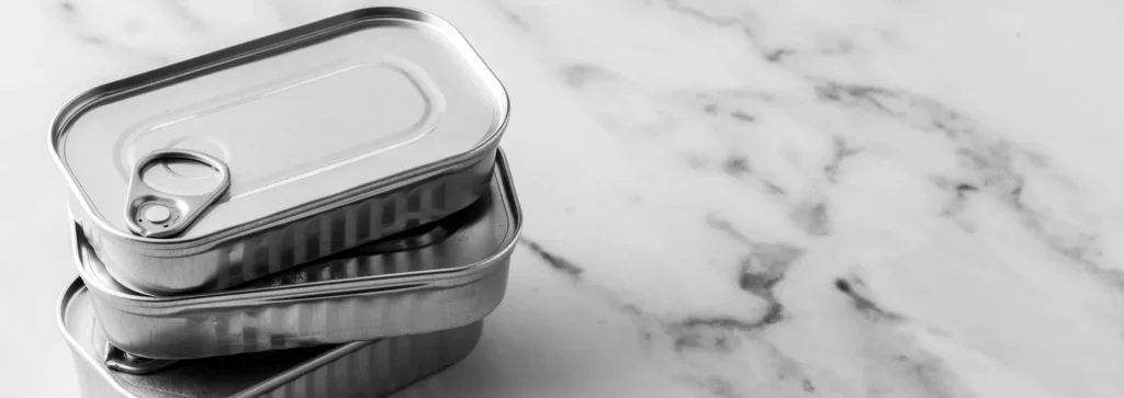 opakowania metalowe do żywności