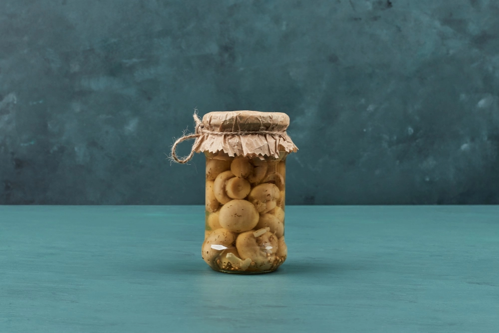 1 słoik, dużo grzybów